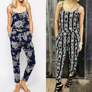 ABERCROMBIE & FITCH LIGHTWEIGHT JUMPSUITS - BUNDLE OF TWO